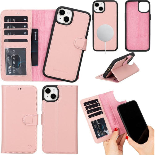 Load image into Gallery viewer, Casper Leather iPhone 14 Wallet Case | MagSafe-10
