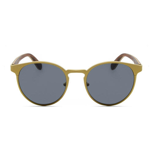 Load image into Gallery viewer, Perfect Storm - Titanium &amp; Wood Sunglasses
