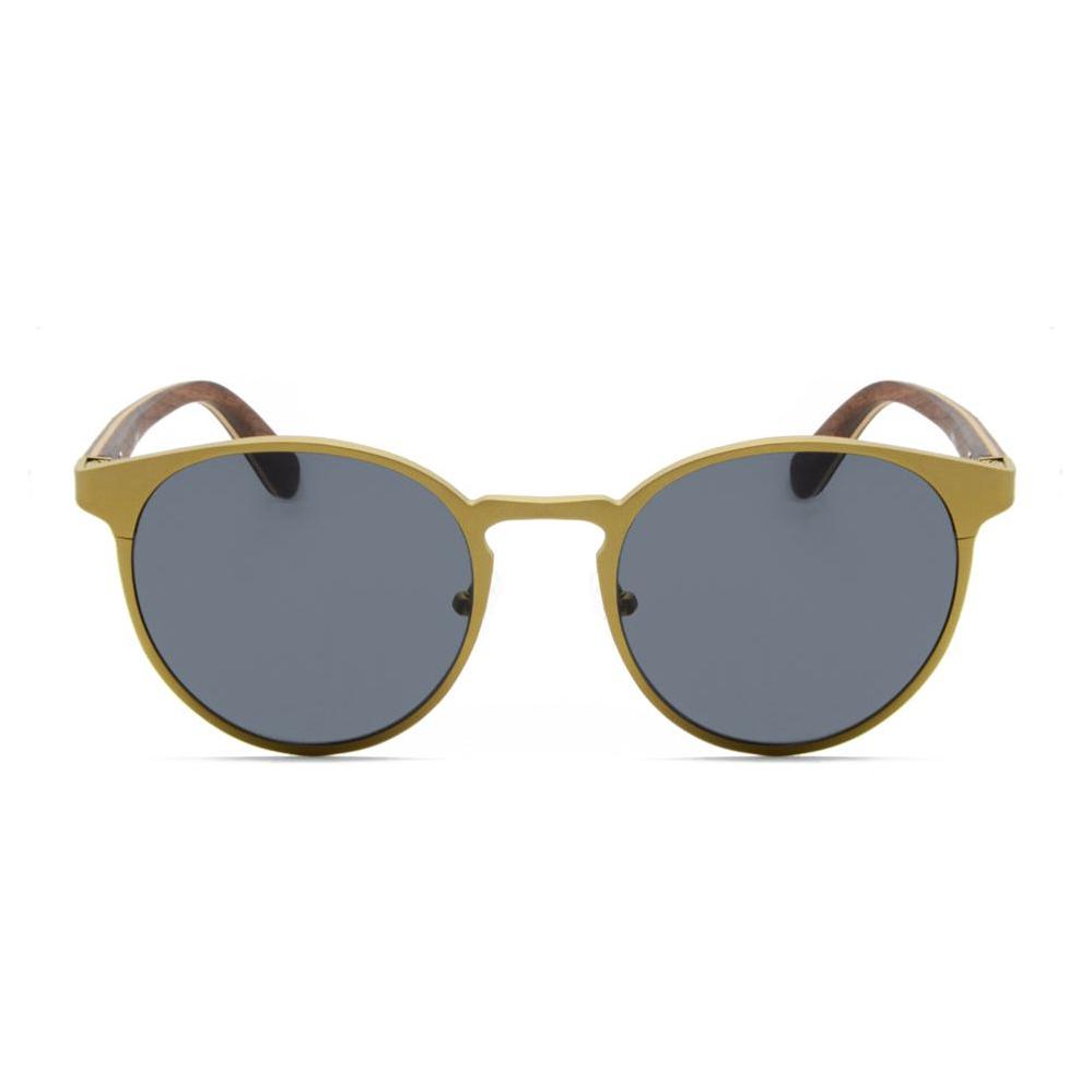 Perfect Storm - Titanium & Wood Sunglasses