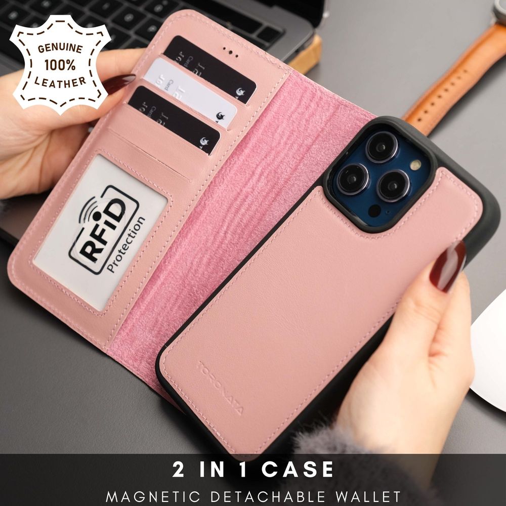 Casper iPhone 16 Pro Max Leather Wallet Case | MagSafe-10