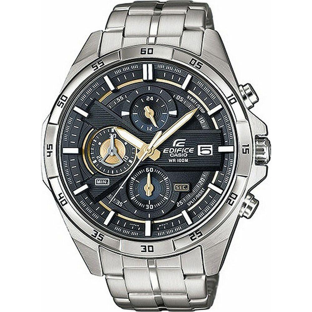 Men's Watch Casio EFR-556D-1AVUEF Black Silver-0