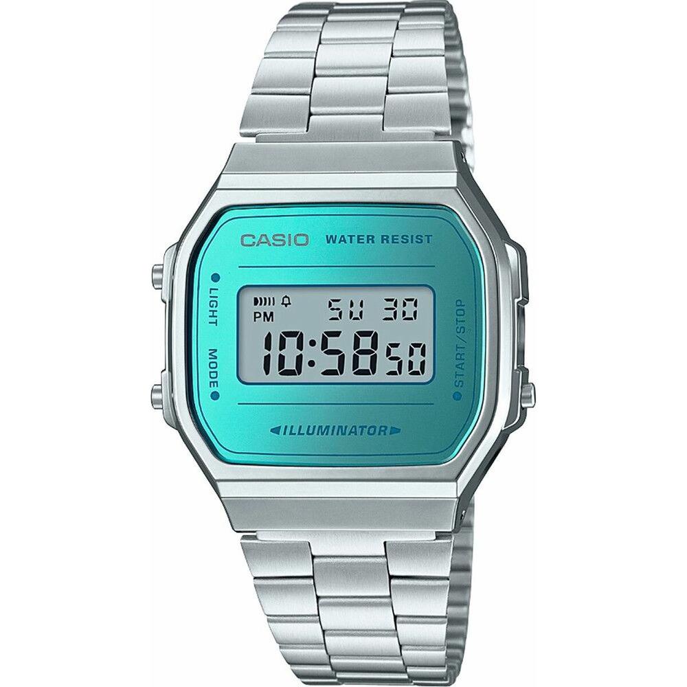 Men's Watch Casio A168WEM-2EF Silver-0