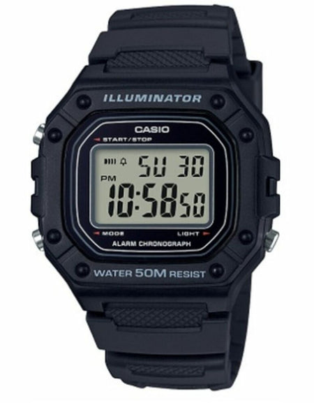 Men's Watch Casio W-218H-1AVEF Black-0