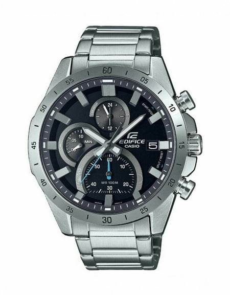 Men's Watch Casio EFR-571D-1AVUEF Black Silver-0