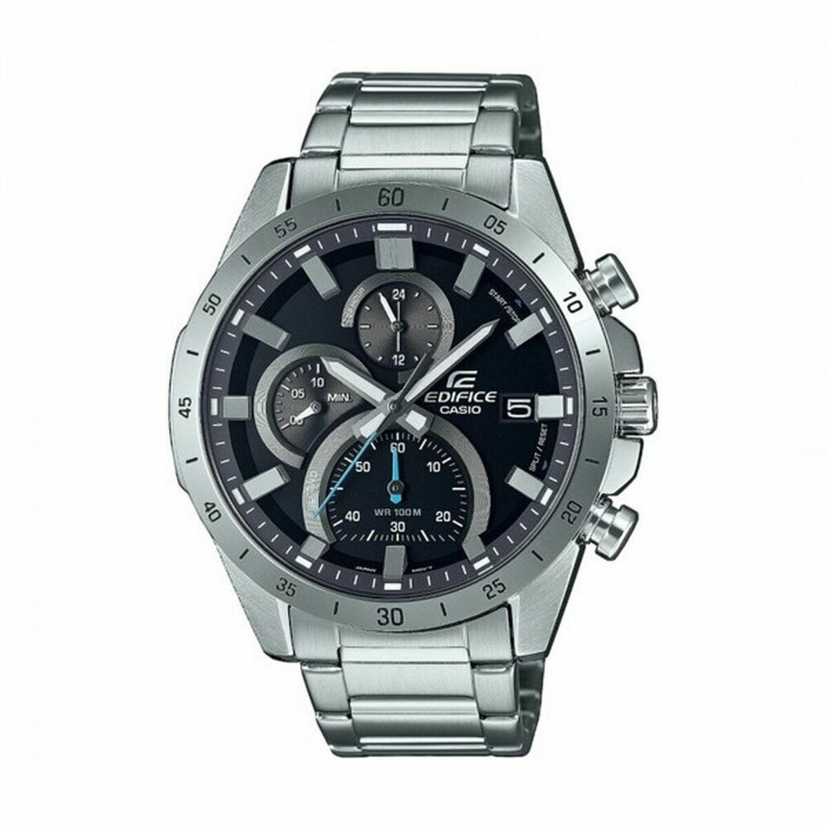 Men's Watch Casio EFR-571D-1AVUEF Black Silver-0
