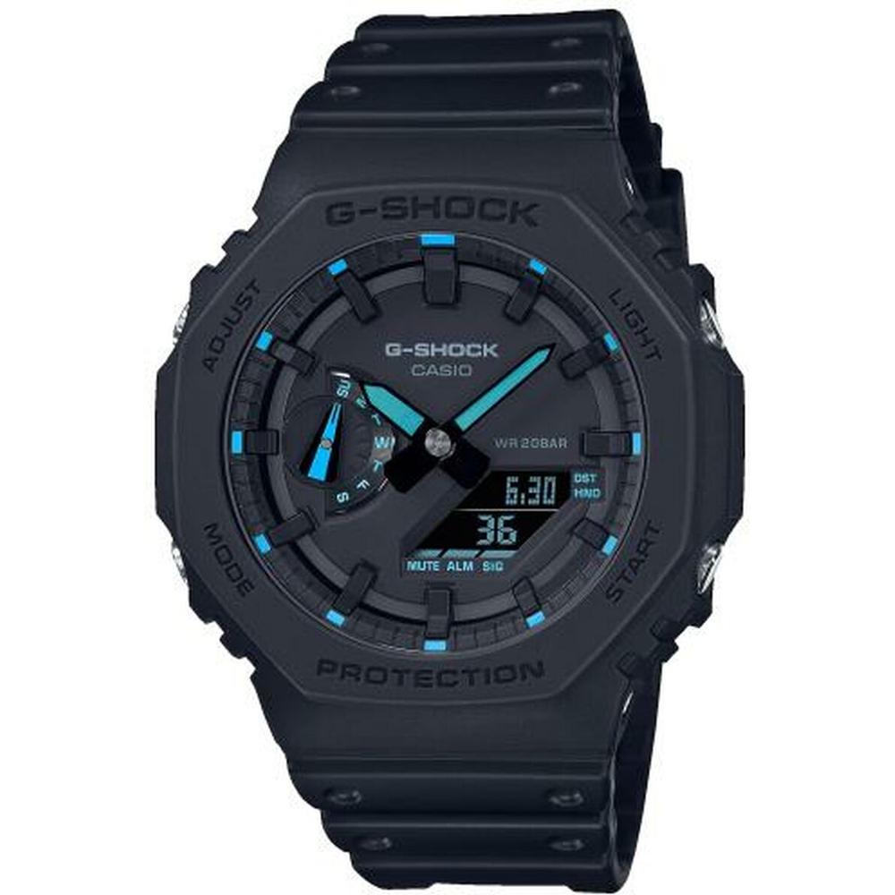 Men's Watch Casio G-Shock GA-2100-1A2ER Digital Analogue Black-0