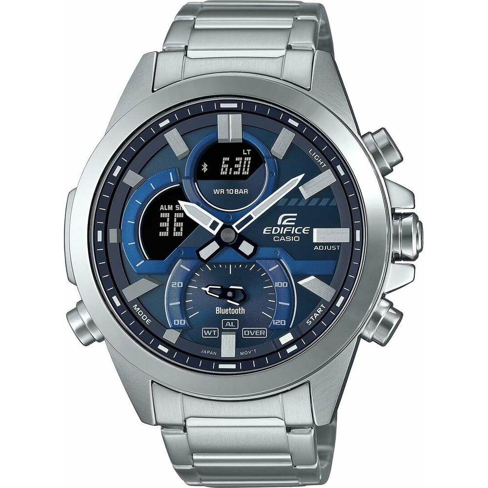 Men's Watch Casio ECB-30D-2AEF Silver-0