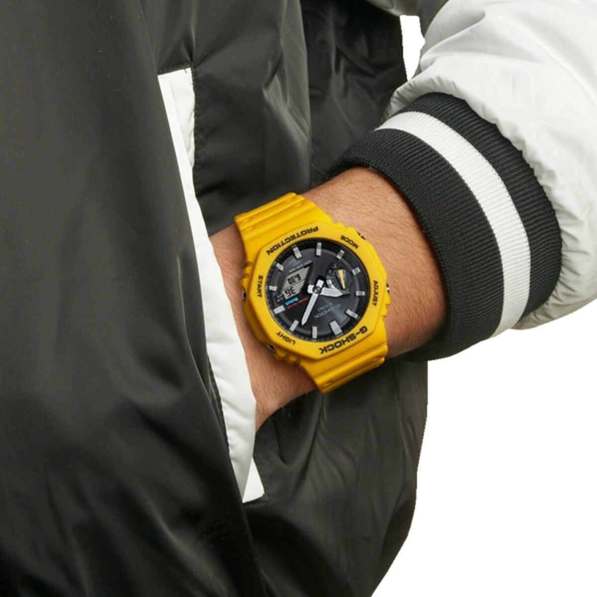 Men's Watch Casio GA-B2100C-9AER Yellow-2