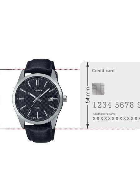 Men's Watch Casio ENTICER GENT Black-1