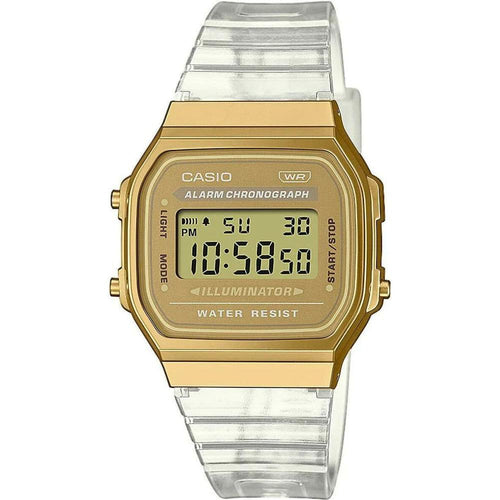 Load image into Gallery viewer, Unisex Watch Casio VINTAGE COLLECTION - TRANSPARENT BAND - GOLD-5
