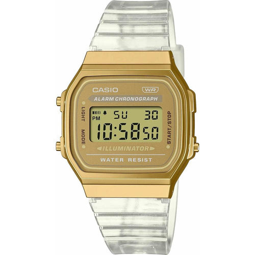 Load image into Gallery viewer, Unisex Watch Casio VINTAGE COLLECTION - TRANSPARENT BAND - GOLD-0
