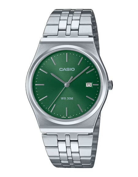 Men's Watch Casio Green Silver (Ø 35 mm)-0
