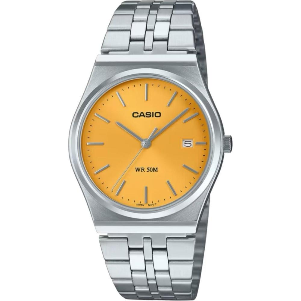 Men's Watch Casio Yellow Silver (Ø 35 mm)-0