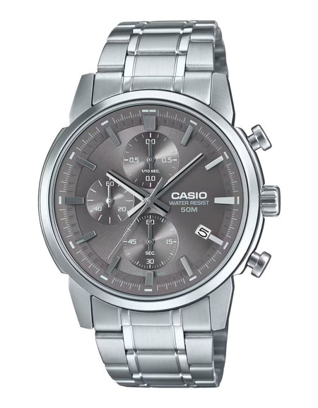 Men's Watch Casio MTP-E510D-8AVDF Silver (Ø 42 mm)-0