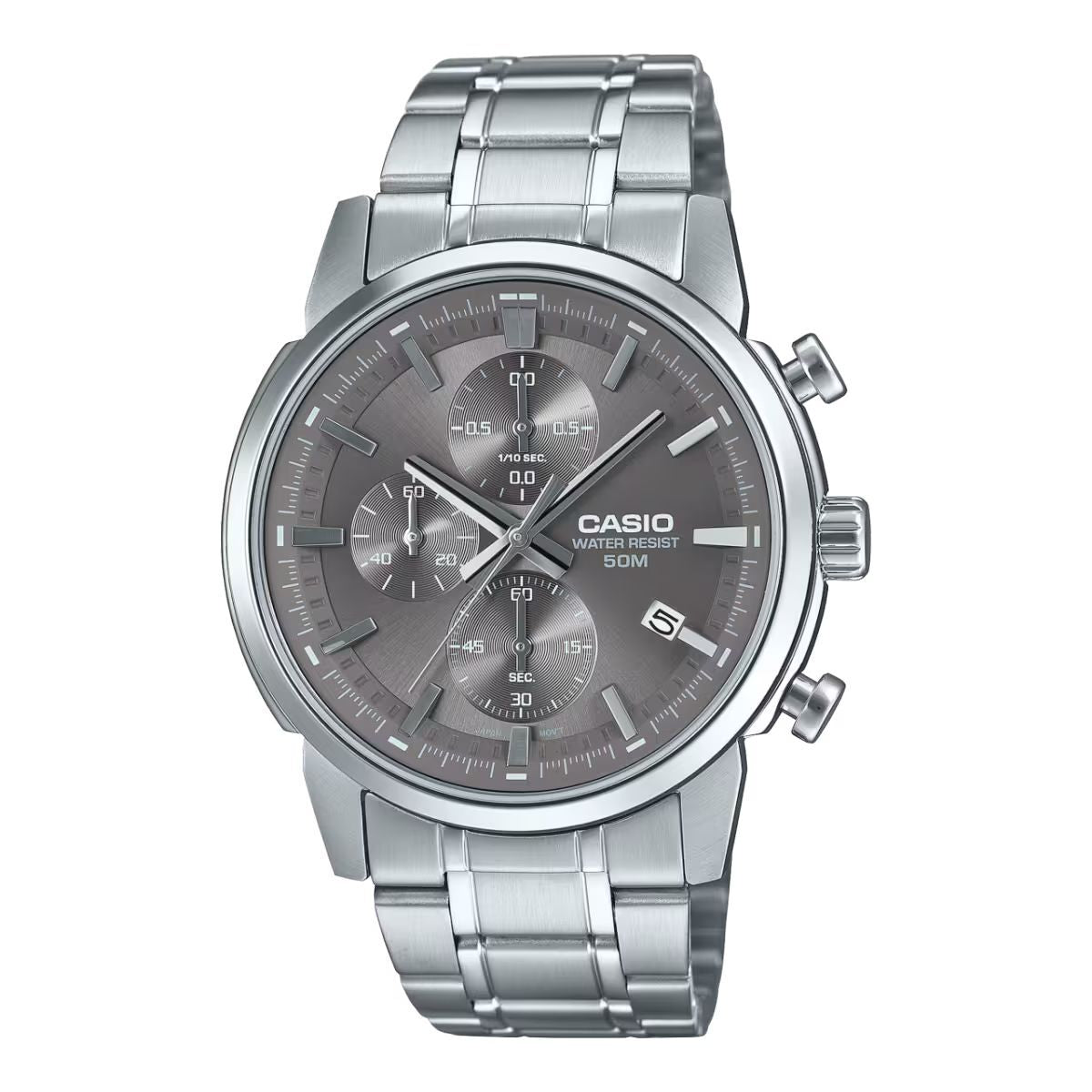 Men's Watch Casio MTP-E510D-8AVDF Silver (Ø 42 mm)-0
