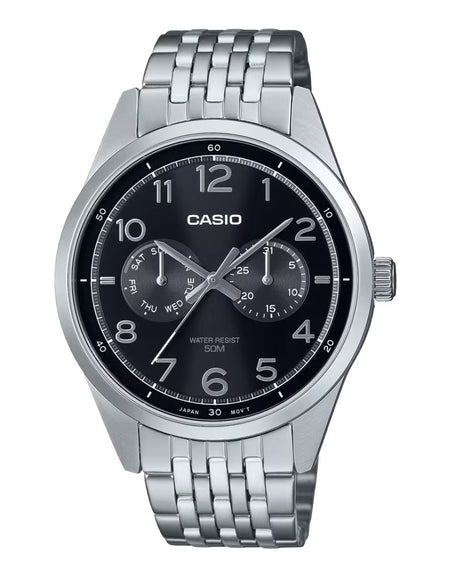 Men's Watch Casio MTP-E340D-1AVDF Silver (Ø 42 mm)-0