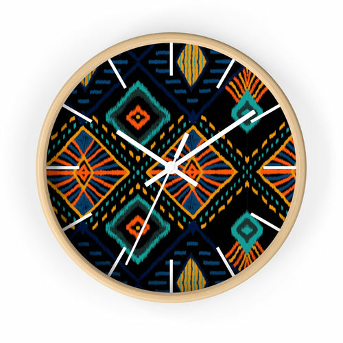 2882Time™ Boho Tribe Geometric Clock