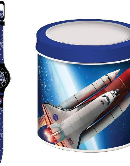 KID WATCH Mod. NASA - Tin Box-0