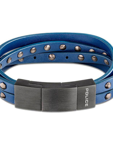 Men's Bracelet Police PEJGB2009301 Leather 19 cm-0