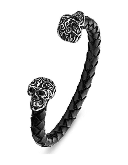 Men's Bracelet Police Leather 19 cm-1