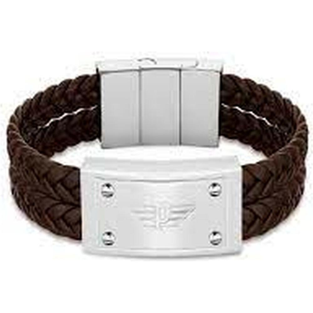 Men's Bracelet Police PEAGB2214604 Leather 19 cm-0