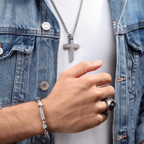 Load image into Gallery viewer, Men's Bracelet Police PEAGB0001116 Stainless steel-3
