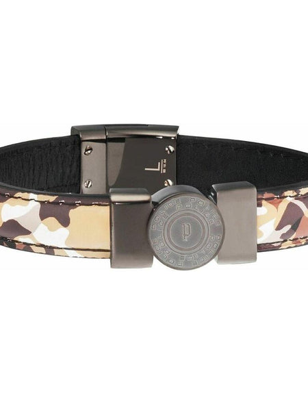 Men's Bracelet Police PJ25556BLU.02-S Leather-0