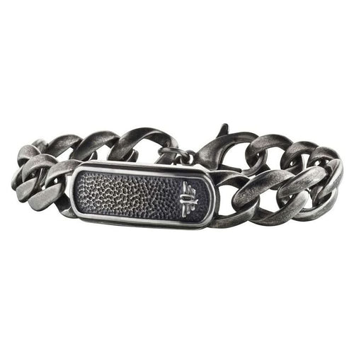 Load image into Gallery viewer, Men&#39;s Bracelet Police Stainless steel S-0
