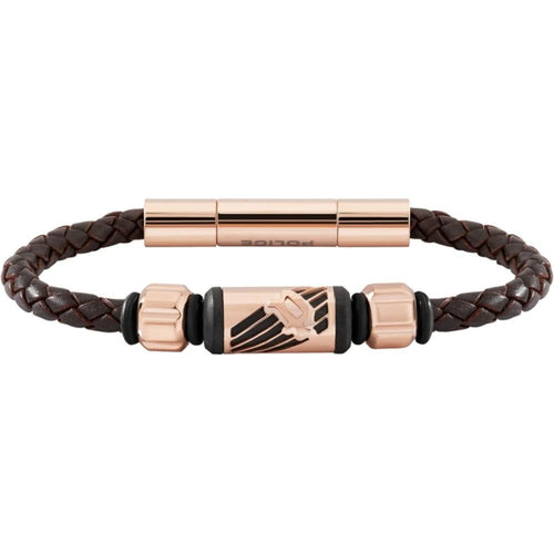 Load image into Gallery viewer, Men&#39;s Bracelet Police PJ26466BLC.03A Leather 19 cm-0
