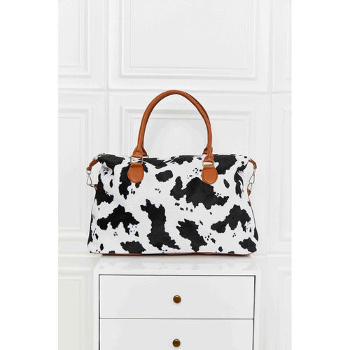 Load image into Gallery viewer, Luxury Animal Print Brushed Weekender Bag
