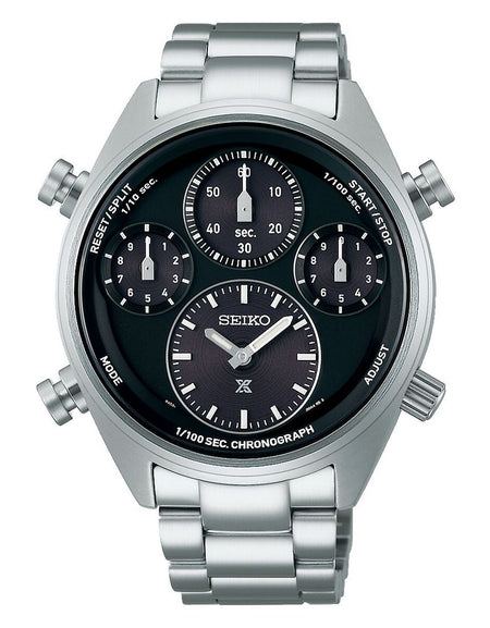 Men's Watch Seiko SFJ003P1 Silver (Ø 42 mm)-0