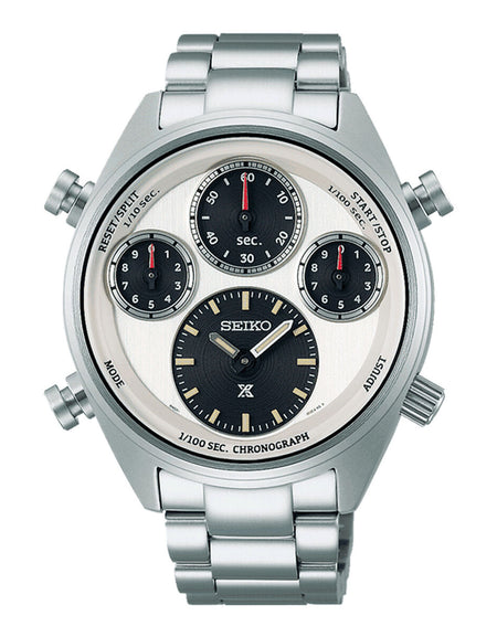 Men's Watch Seiko SFJ009P1 Silver (Ø 42 mm)-0