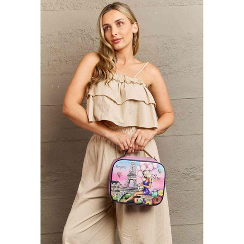 Load image into Gallery viewer, Nicole Lee USA Printed Handbag with Three Pouches - A Luxe Accessory for the Modern Woman
