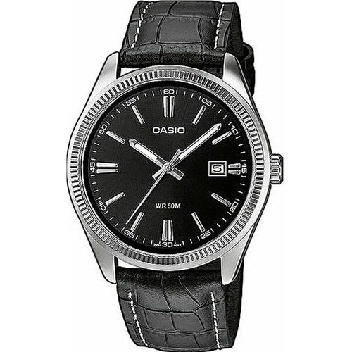 Load image into Gallery viewer, Men&#39;s Watch Casio MTP-1302PL-1AVEF Black-0
