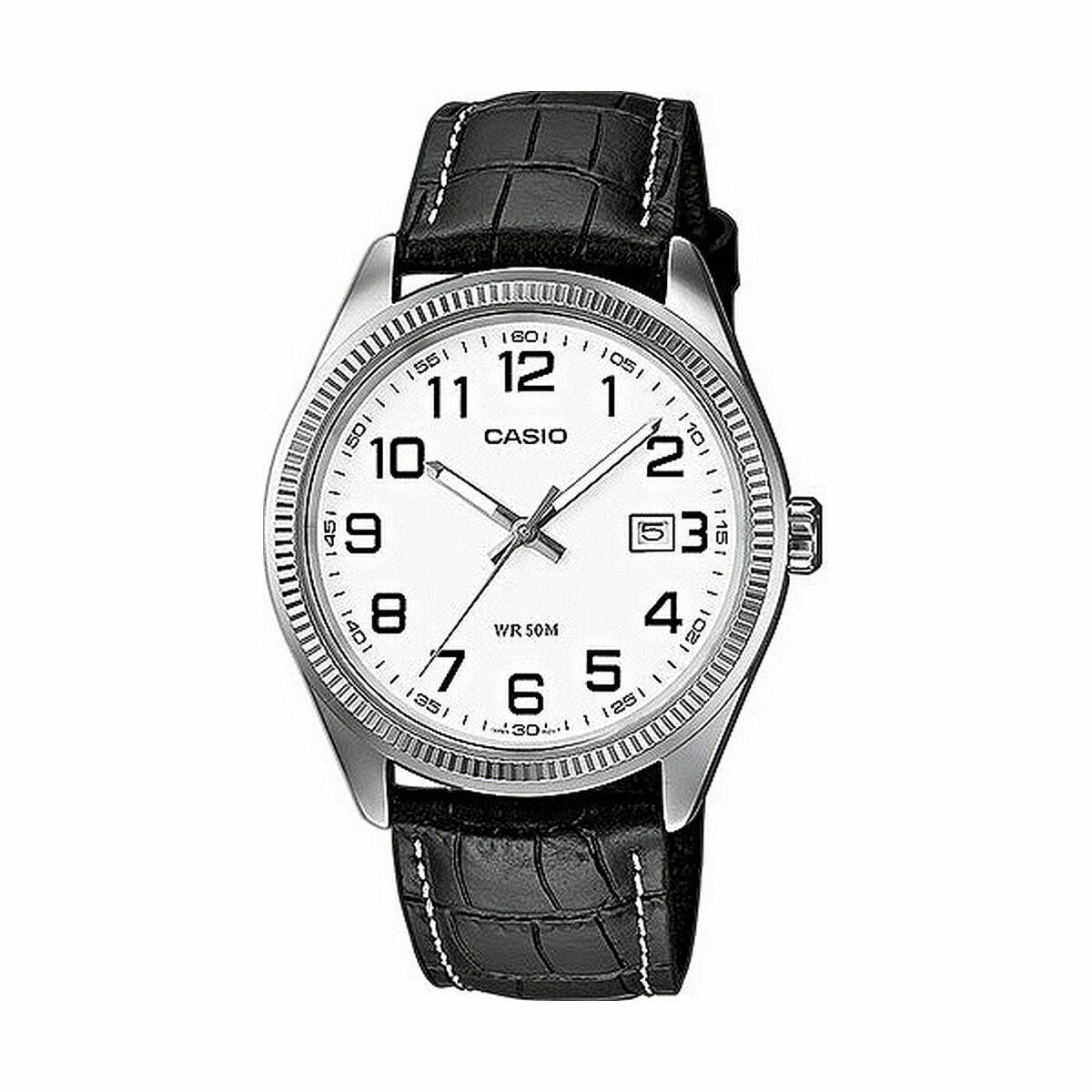 Men's Watch Casio MTP-1302PL-7BVEF White Black (Ø 40 mm)-2