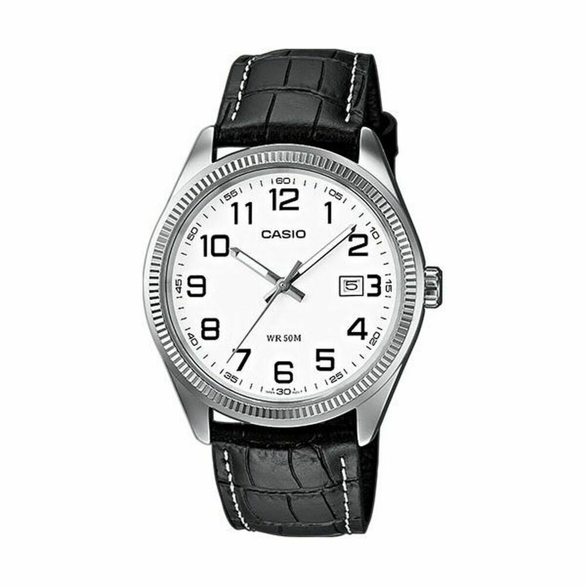 Men's Watch Casio MTP-1302PL-7BVEF White Black (Ø 40 mm)-0