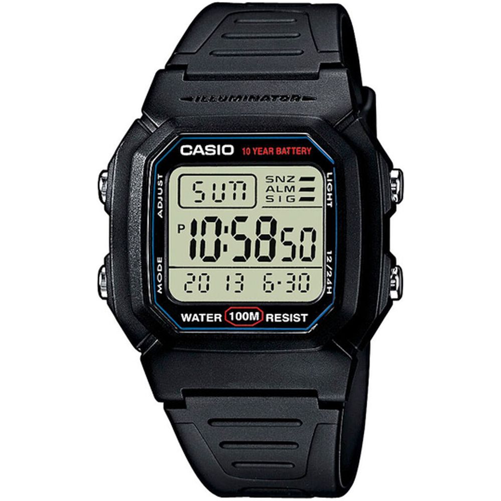 Unisex Watch Casio W-800H-1AVES-0