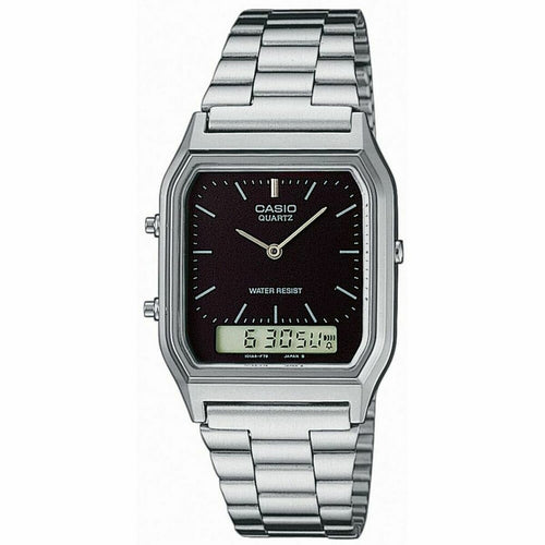 Load image into Gallery viewer, Unisex Watch Casio AQ-230A-1DMQYES Black Silver-0
