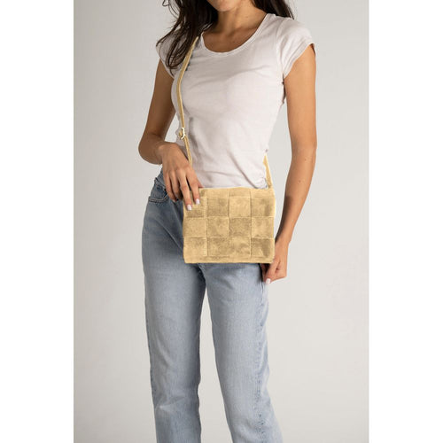 Load image into Gallery viewer, Hailey Taupe - Exquisite Italian Shoulder Bag
