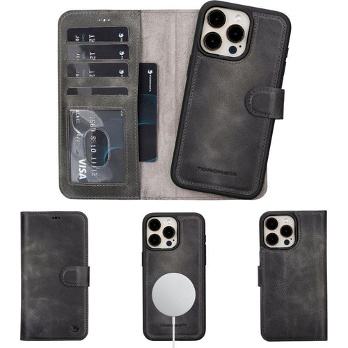 Load image into Gallery viewer, Casper iPhone 14 Series Detachable Leather Wallet Case-77
