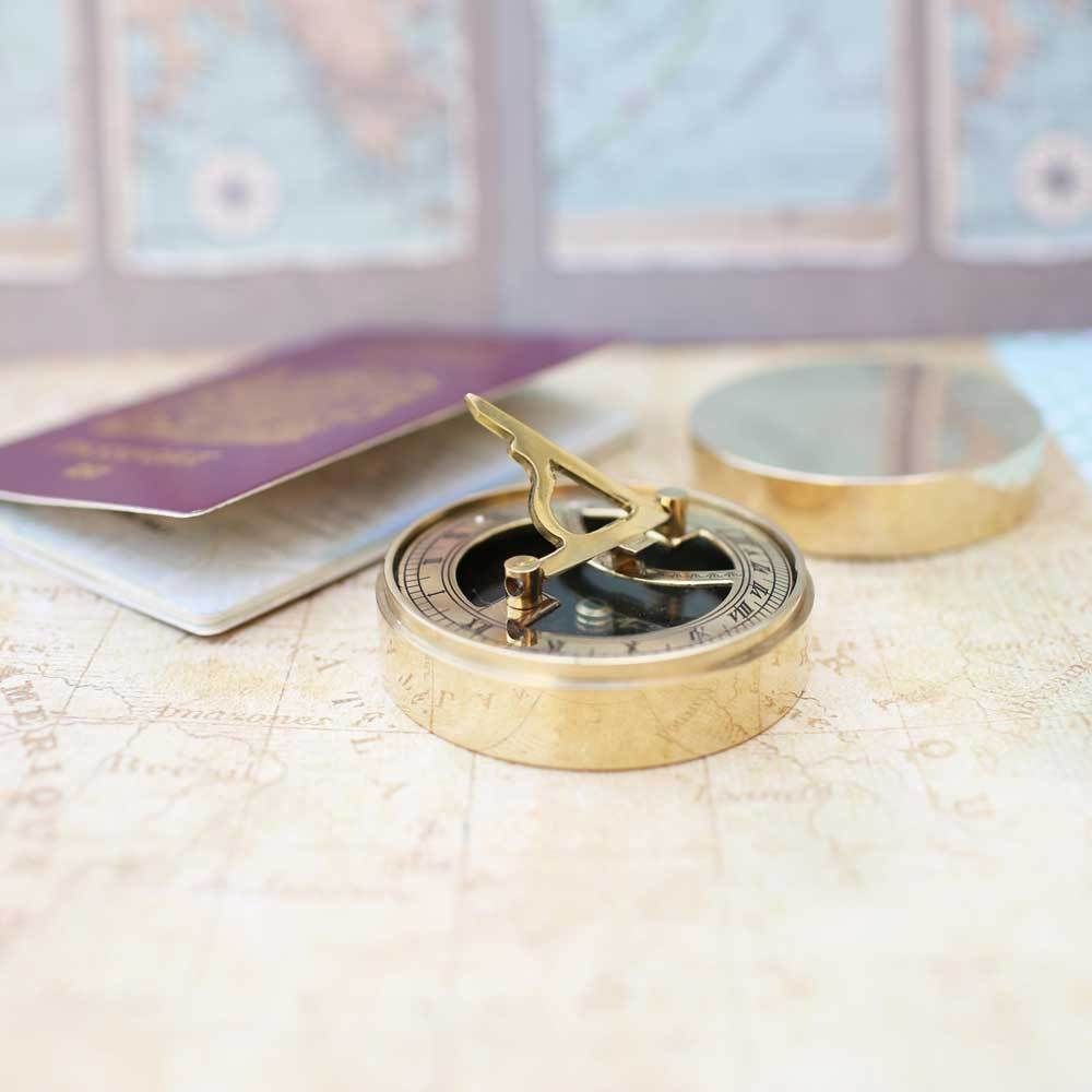 Personalised Nautical Sundial Compass