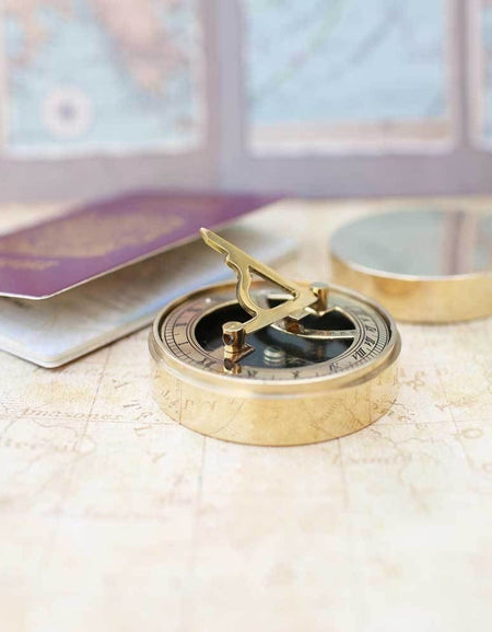 Own Handwriting Nautical Sundial Compass