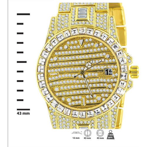 Load image into Gallery viewer, Copy of EXQUISITO HIP HOP METAL WATCH |   563151
