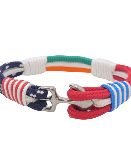 USA-Ireland-Puerto Rico Nautical Bracelet-0