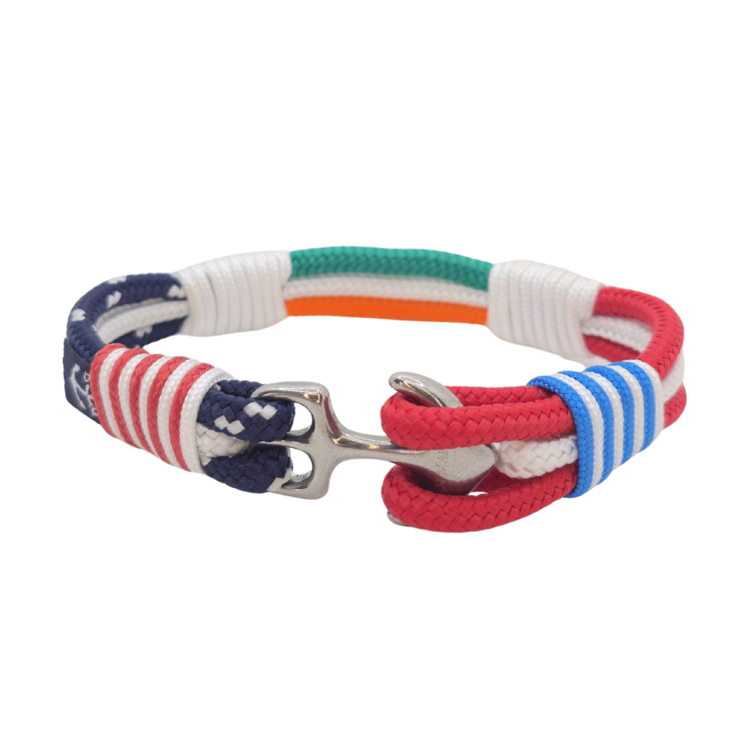 USA-Ireland-Puerto Rico Nautical Bracelet-0