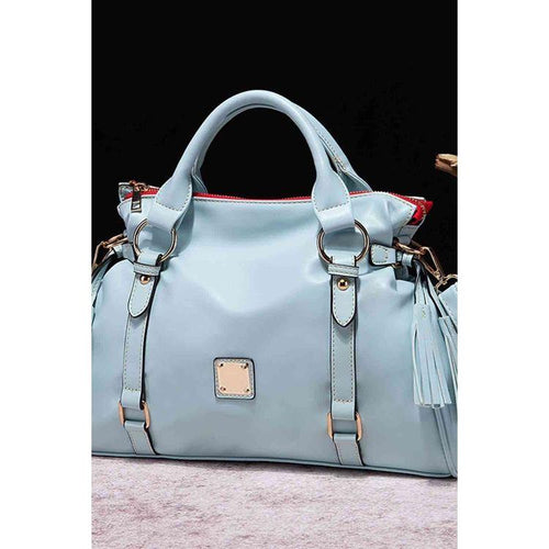 Load image into Gallery viewer, Luxurious PU Leather Handbag with Tassels
