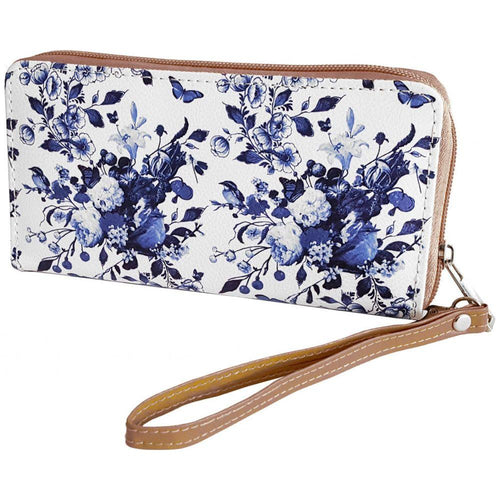 Load image into Gallery viewer, Delft Blue Wallet (Large) (QTY:1)
