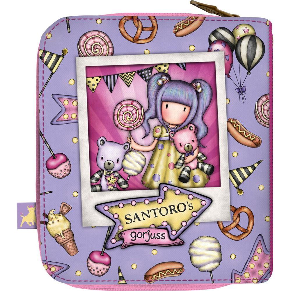 Purse Gorjuss First prize Lilac 10 x 12 x 3 cm-1