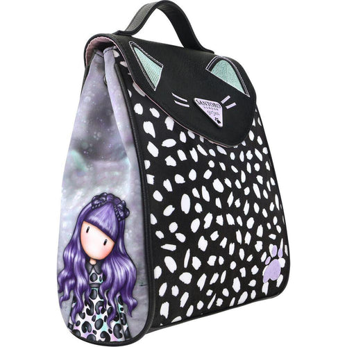 Load image into Gallery viewer, Casual Backpack Gorjuss Smitten kitten Black White (23 x 11 x 27 cm)-0
