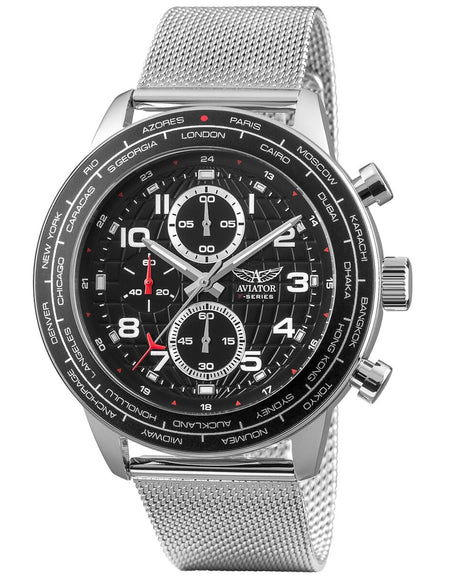 Men's Watch Aviator AVW79886G407 (Ø 46 mm)-0